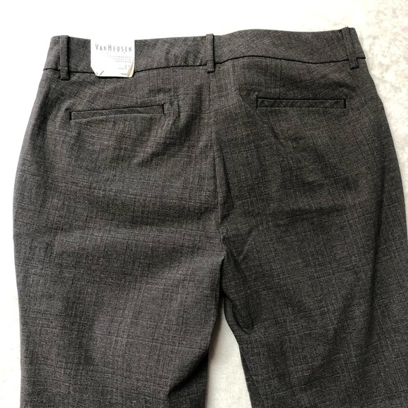 Van Heusen Grey Dress Trouser Pants 12 NWT - Picture 6 of 11